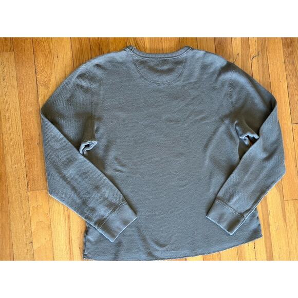 Dexter Kill Shirt - Large - Light Brown, Thermal Henley Waffle Knit, Base Layer - Picture 6 of 8